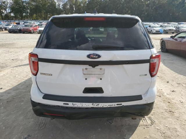 1FM5K8AR1KGB14283 - 2019 FORD EXPLORER POLICE INTERCEPTOR 白色 照片 6