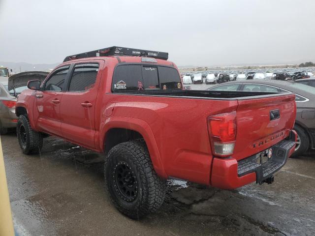 3TMAZ5CNXGM003347 - 2016 TOYOTA TACOMA DOUBLE CAB RED photo 2