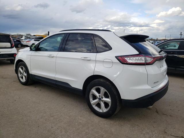 2FMPK4G91JBB67225 - 2018 FORD EDGE SE WHITE photo 2