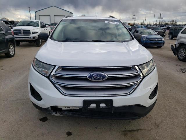 2FMPK4G91JBB67225 - 2018 FORD EDGE SE WHITE photo 5