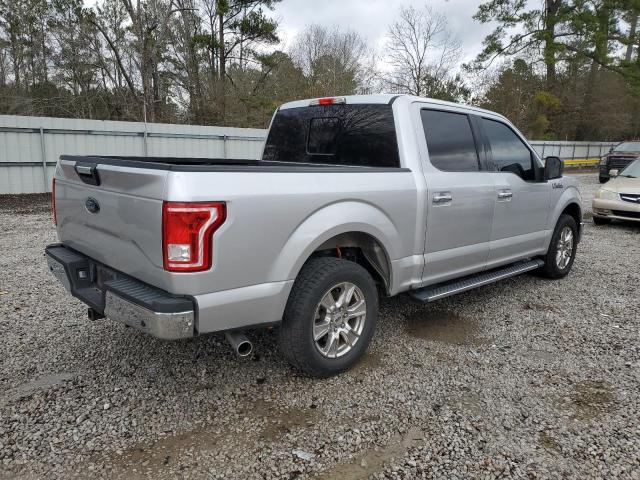 1FTEW1CPXFKF12767 - 2015 FORD F150 SUPERCREW SILVER photo 3