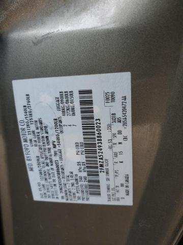 2FMZA52493BB60023 - 2003 FORD WINDSTAR SE GRAY photo 12