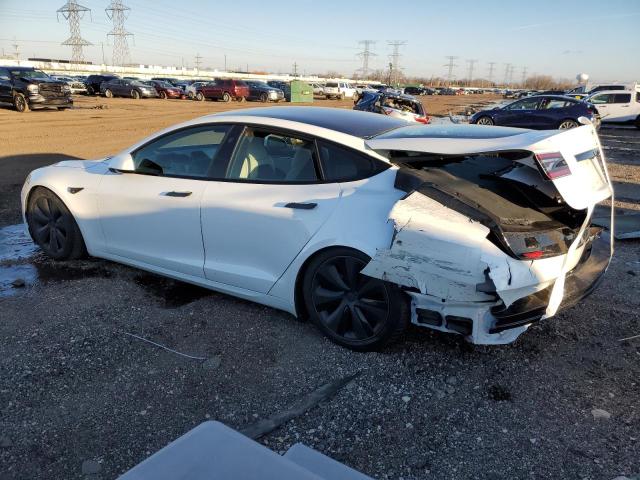 5YJSA1E5XNF471260 - 2022 TESLA MODEL S თეთრი ფოტო 2