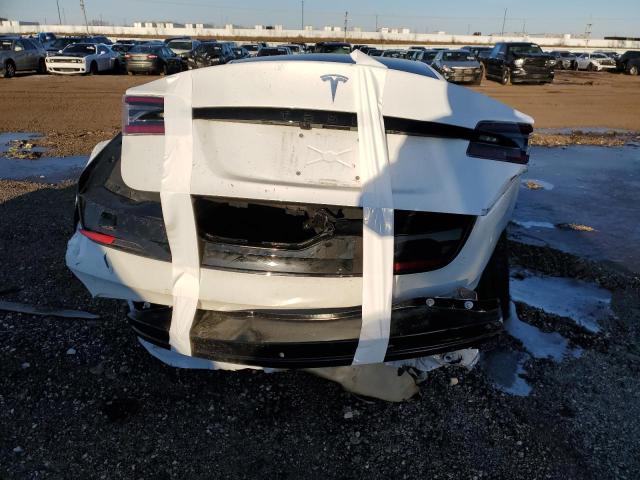 5YJSA1E5XNF471260 - 2022 TESLA MODEL S თეთრი ფოტო 6