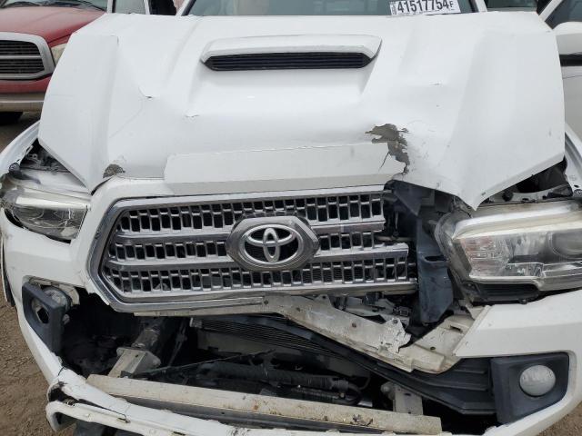 5TFSZ5AN3GX021626 - 2016 TOYOTA TACOMA ACCESS CAB WHITE photo 11