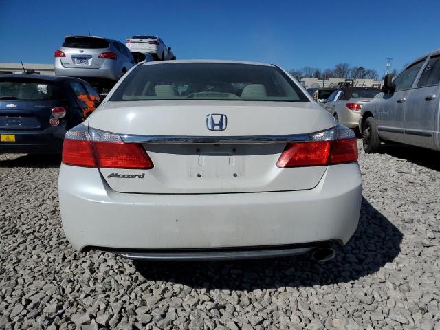 1HGCR2F38DA041817 - 2013 HONDA ACCORD LX WHITE photo 6