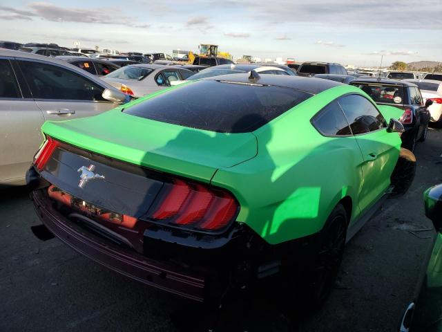 1FA6P8TH2M5148350 - 2021 FORD MUSTANG GREEN photo 3