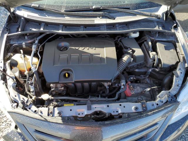 5YFBU4EE9DP108556 - 2013 TOYOTA COROLLA BASE GRAY photo 11