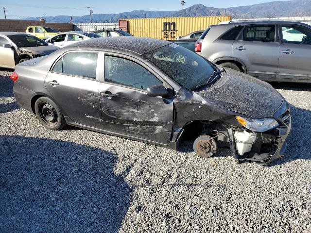 5YFBU4EE9DP108556 - 2013 TOYOTA COROLLA BASE GRAY photo 4
