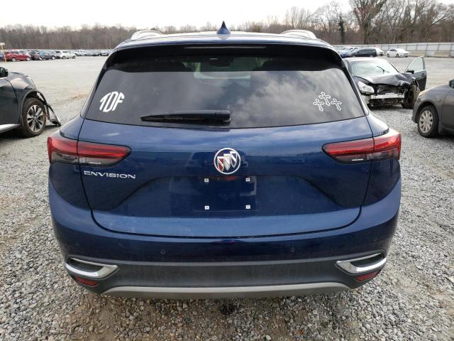 LRBFZNR48ND016982 - 2022 BUICK ENVISION ESSENCE Կապույտ լուսանկար 6