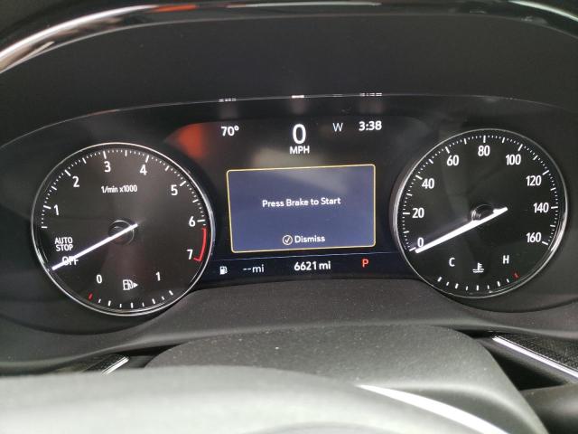 LRBFZNR48ND016982 - 2022 BUICK ENVISION ESSENCE Կապույտ լուսանկար 9