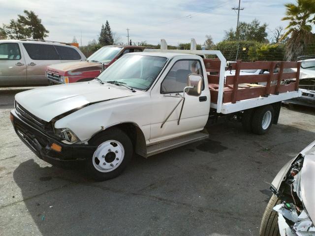 JT5VN94T5K0007878 - 1989 TOYOTA PICKUP CAB CHASSIS SUPER LONG WHEELBASE WHITE photo 1