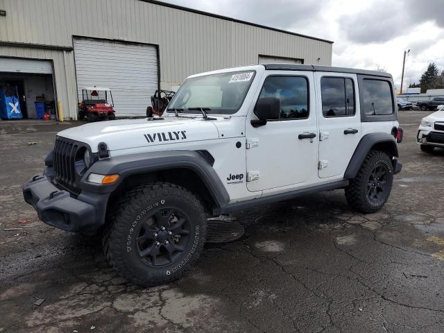 1C4HJXDN3LW178100 - 2020 JEEP WRANGLER U SPORT WHITE photo 1