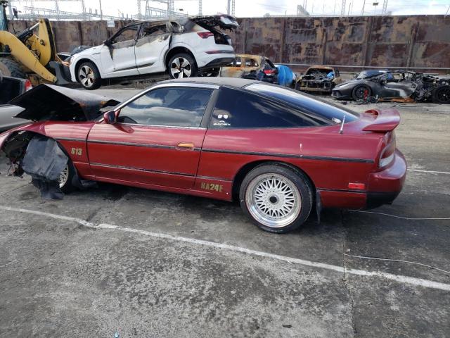 JN1HS36P4KW033279 - 1989 NISSAN 240SX SE MAROON photo 2