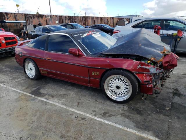 JN1HS36P4KW033279 - 1989 NISSAN 240SX SE MAROON photo 4