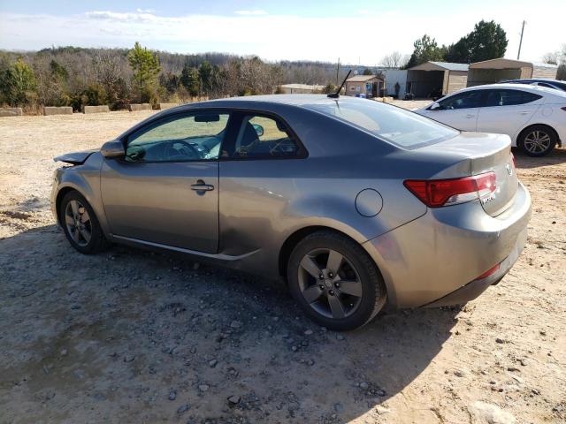 KNAFU6A28B5462035 - 2011 KIA FORTE EX GRAY photo 2