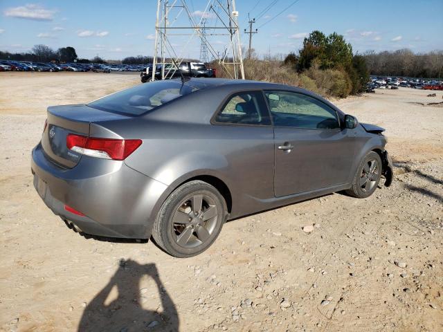 KNAFU6A28B5462035 - 2011 KIA FORTE EX GRAY photo 3