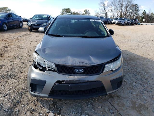 KNAFU6A28B5462035 - 2011 KIA FORTE EX GRAY photo 5