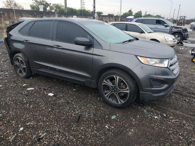 2FMTK3G83FBB79626 - 2015 FORD EDGE SE GRAY photo 4