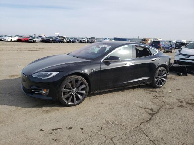 5YJSA1E21HF215793 - 2017 TESLA MODEL S Սև լուսանկար 1
