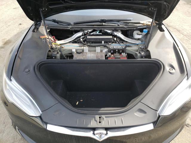 5YJSA1E21HF215793 - 2017 TESLA MODEL S Սև լուսանկար 11