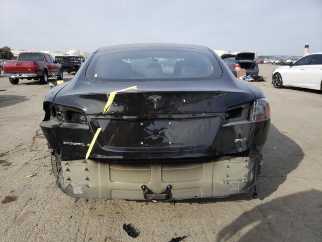 5YJSA1E21HF215793 - 2017 TESLA MODEL S Սև լուսանկար 6