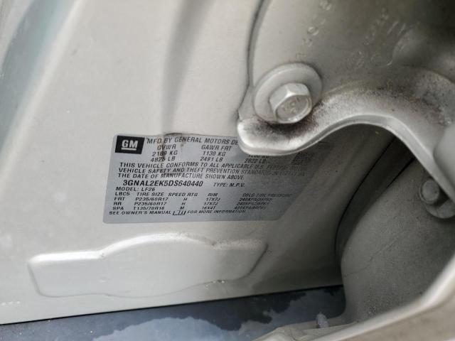 3GNAL2EK5DS640440 - 2013 CHEVROLET CAPTIVA LS 米色 照片 13