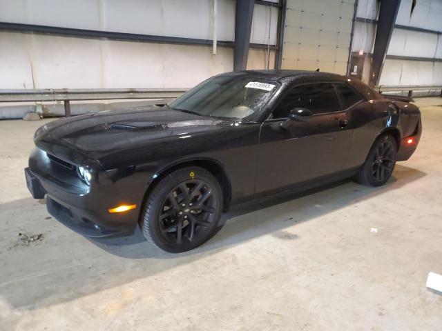 2C3CDZAG4NH137533 - 2022 DODGE CHALLENGER SXT BLACK photo 1