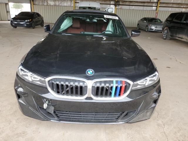 3MW39FF03P8D00335 - 2023 BMW 330E BLACK photo 5