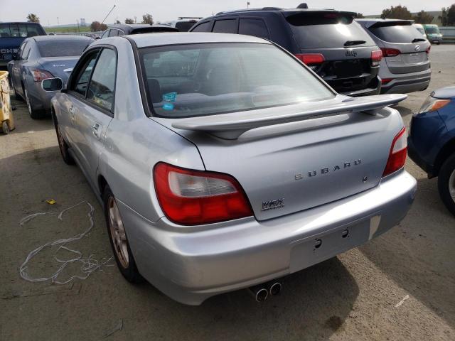 JF1GD29672G505653 - 2002 SUBARU IMPREZA WRX SILVER photo 2