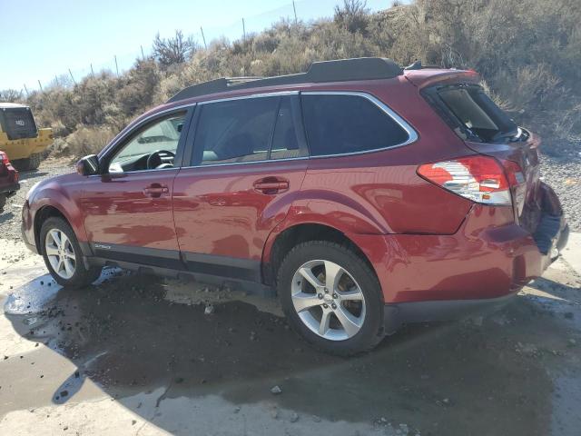 4S4BRBKC6D3311692 - 2013 SUBARU OUTBACK 2.5I LIMITED BURGUNDY photo 2