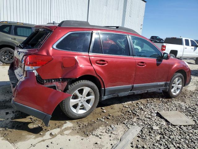 4S4BRBKC6D3311692 - 2013 SUBARU OUTBACK 2.5I LIMITED BURGUNDY photo 3