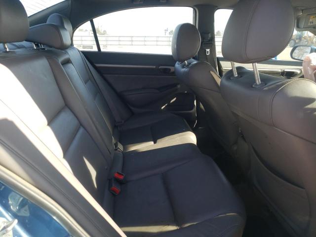 2HGFA169X8H526907 - 2008 HONDA CIVIC EXL ლურჯი ფოტო 10
