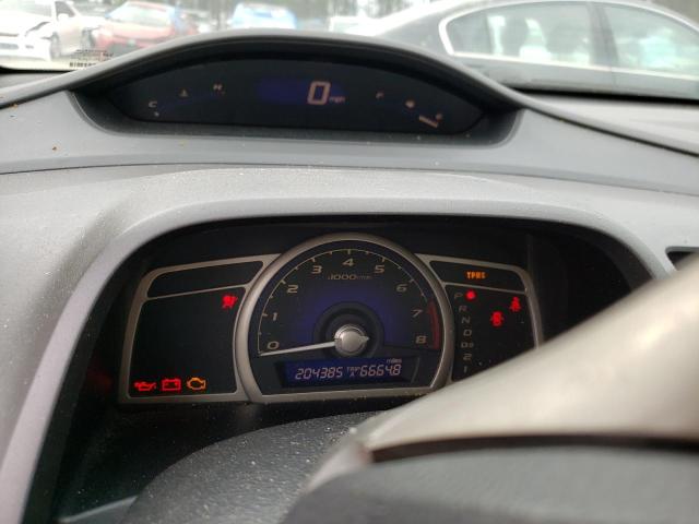 2HGFA169X8H526907 - 2008 HONDA CIVIC EXL ლურჯი ფოტო 9