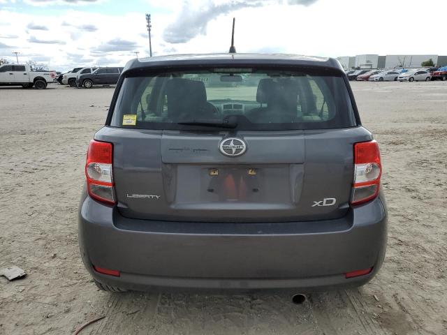 JTKKUPB4XE1041185 - 2014 TOYOTA SCION XD GRAY photo 6