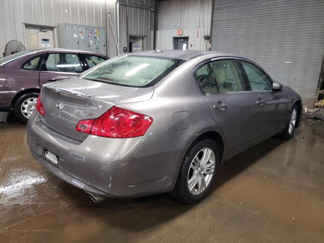 JN1CV6AR3CM680877 - 2012 INFINITI G37 GRAY photo 3