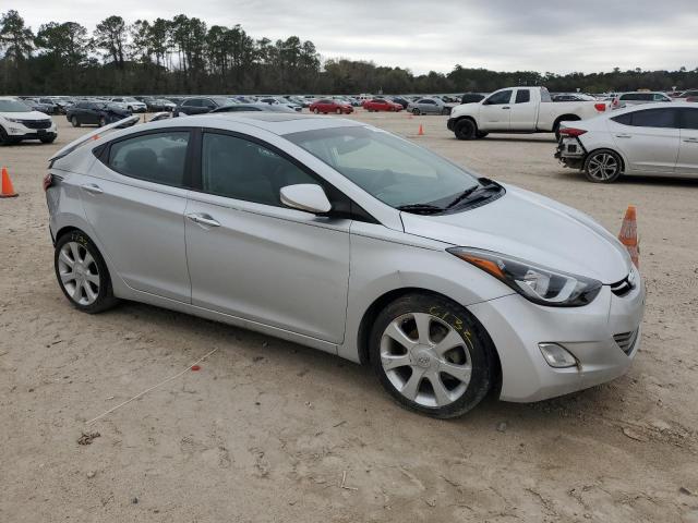 KMHDH4AE4DU822032 - 2013 HYUNDAI ELANTRA GLS SILVER photo 4