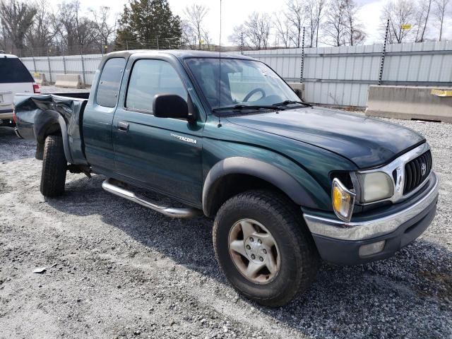 5TESN92N13Z195151 - 2003 TOYOTA TACOMA XTRACAB PRERUNNER GREEN photo 4