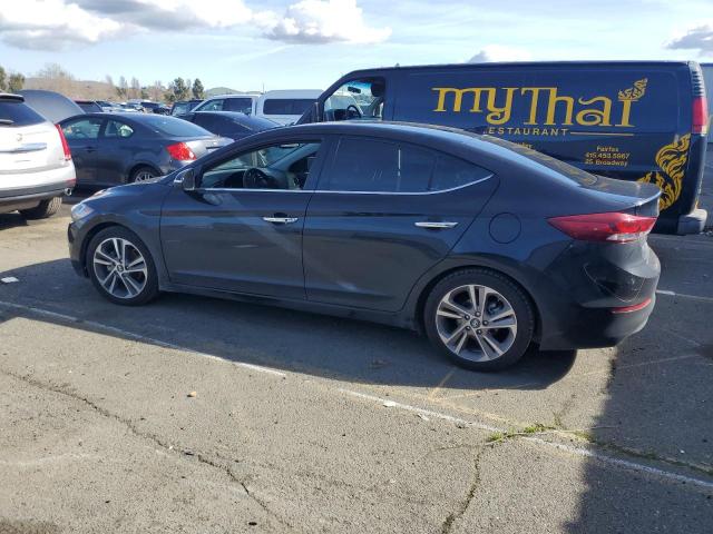 5NPD84LF9HH022790 - 2017 HYUNDAI ELANTRA SE BLACK photo 2