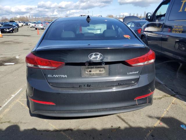 5NPD84LF9HH022790 - 2017 HYUNDAI ELANTRA SE BLACK photo 6