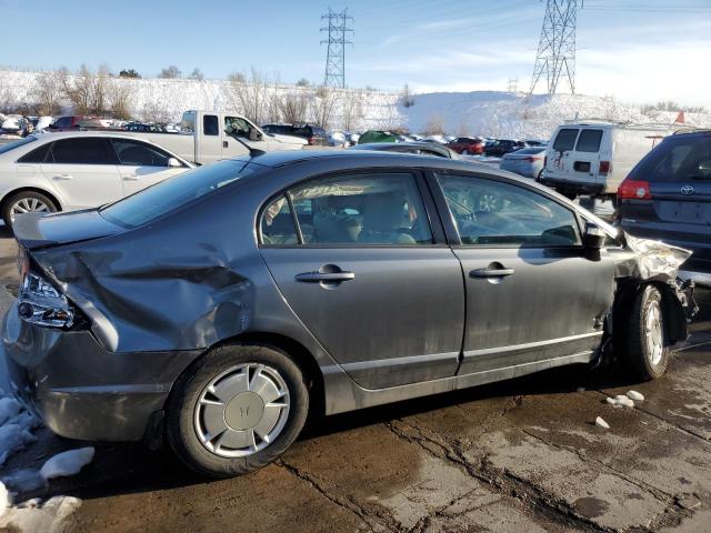 JHMFA36239S015285 - 2009 HONDA CIVIC HYBRID GRAY photo 3