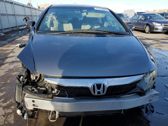 JHMFA36239S015285 - 2009 HONDA CIVIC HYBRID GRAY photo 5