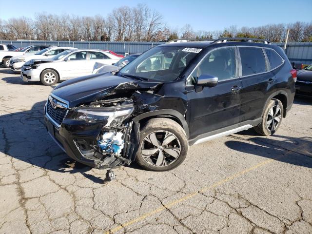 JF2SKAXC1MH557016 - 2021 SUBARU FORESTER TOURING 黑色 照片 1