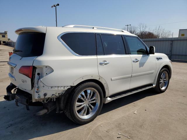 JN8AZ2NE0C9018786 - 2012 INFINITI QX56 WHITE photo 3