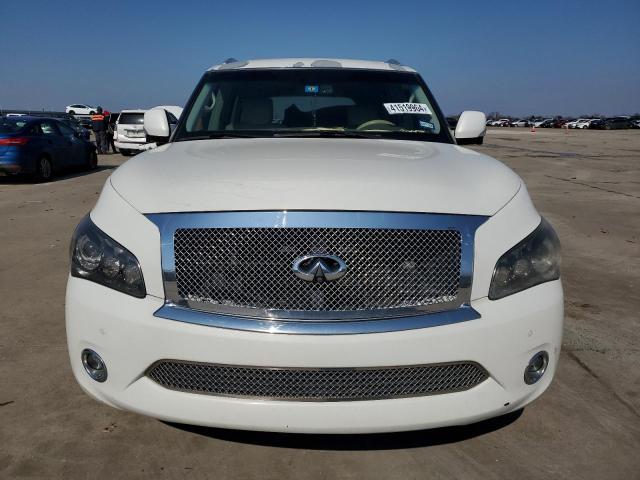 JN8AZ2NE0C9018786 - 2012 INFINITI QX56 WHITE photo 5