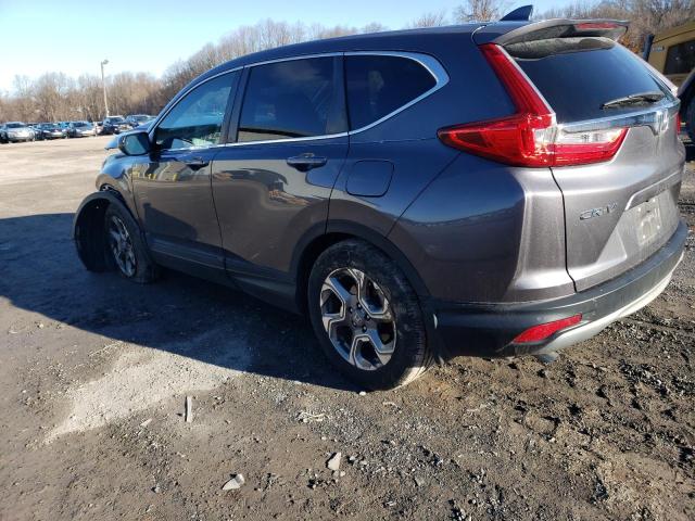 2HKRW2H59KH671691 - 2019 HONDA CR-V EX GRAY photo 2