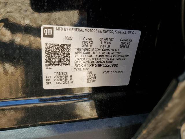 3GKALXEG6PL220982 - 2023 GMC TERRAIN DENALI BLACK photo 12