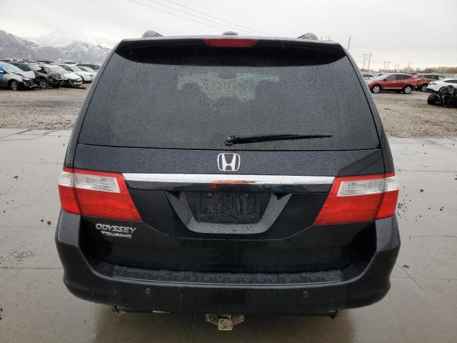 5FNRL38866B043844 - 2006 HONDA ODYSSEY TOURING BLACK photo 6