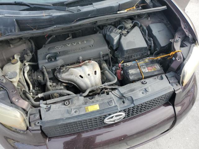 JTLKE50E481002539 - 2008 TOYOTA SCION XB 勃艮第红 照片 11