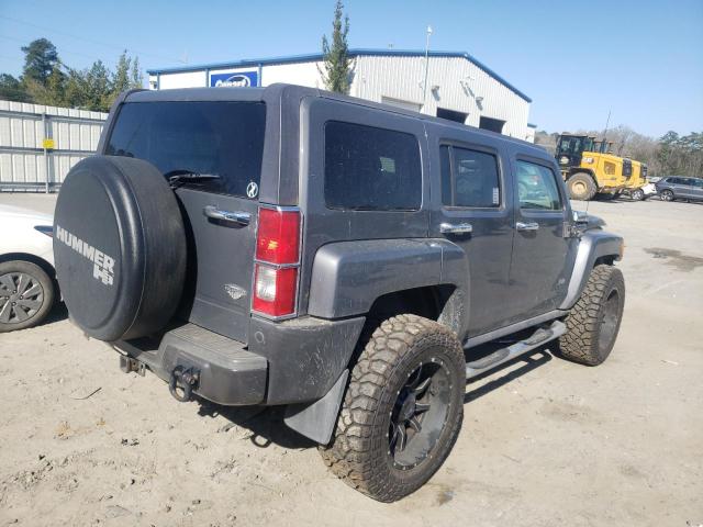 5GTEN13L488108386 - 2008 HUMMER H3 ALPHA GRAY photo 3